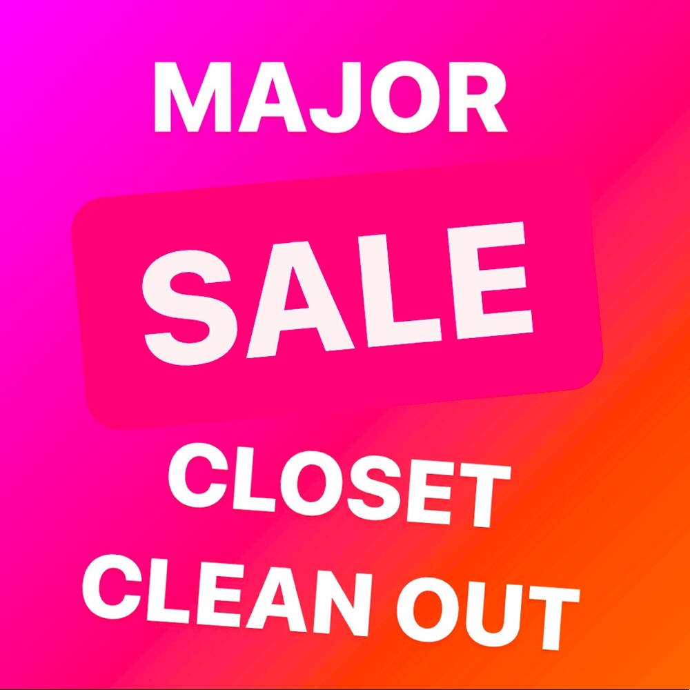 MAJOR SALE!!! READ FOR DETAILS!